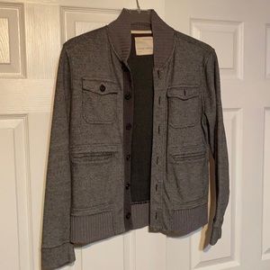 Banana republic heritage button up sweater